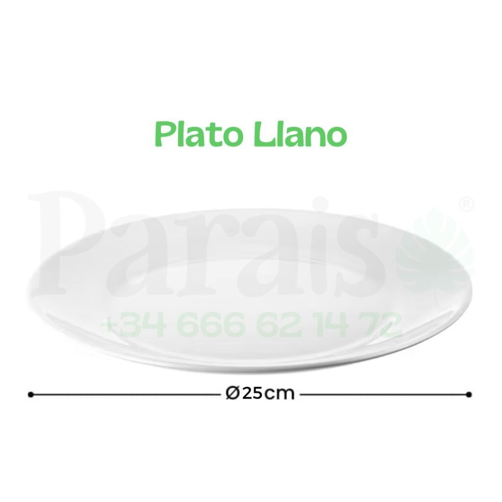Alquiler Plato Llano🍽️
