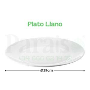 Alquiler Plato Llano🍽️