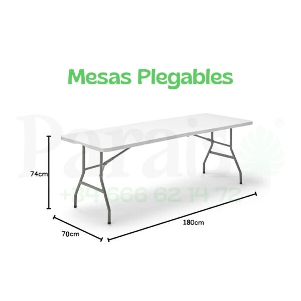 Alquiler Mesa Plegable