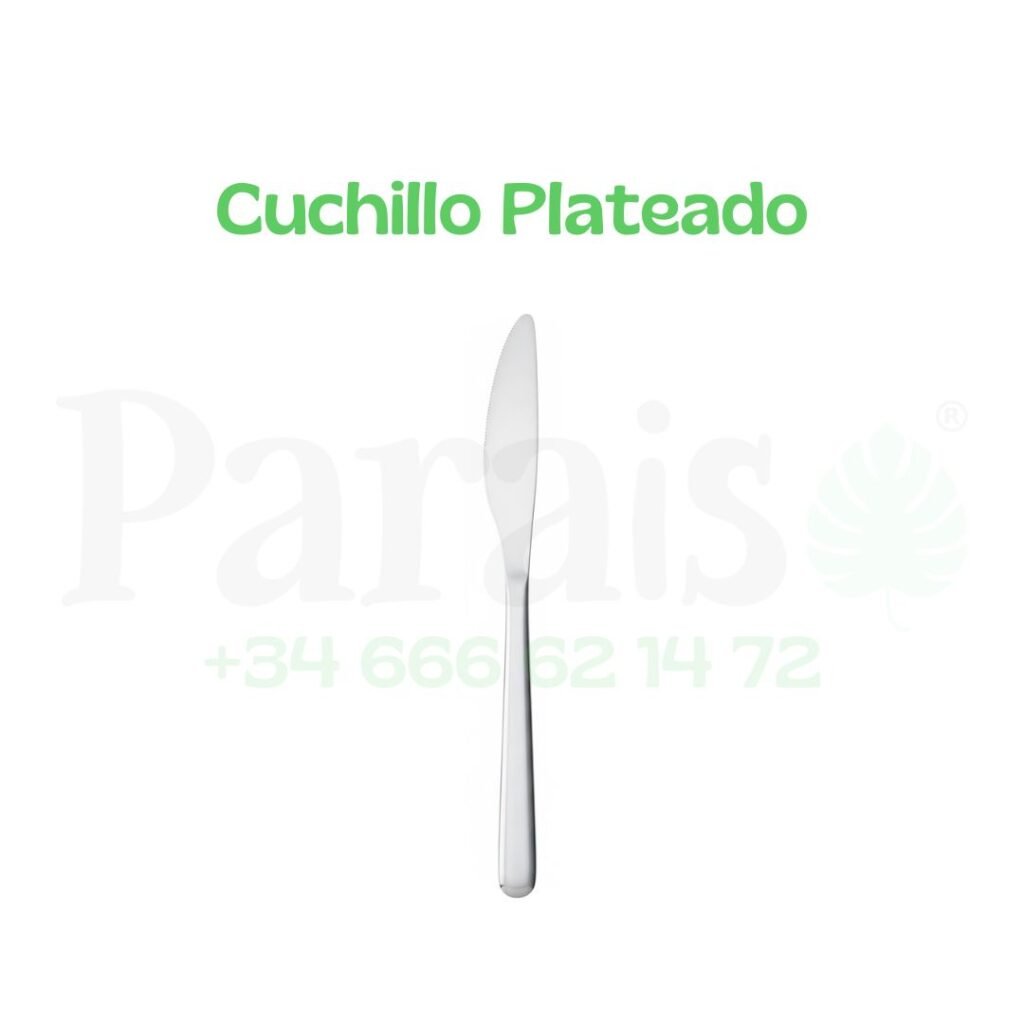 Alquiler Cuchillo Plateado🥩