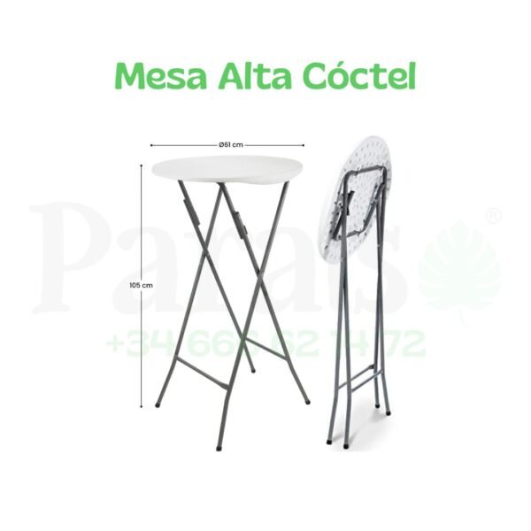 Alquiler Mesas Altas