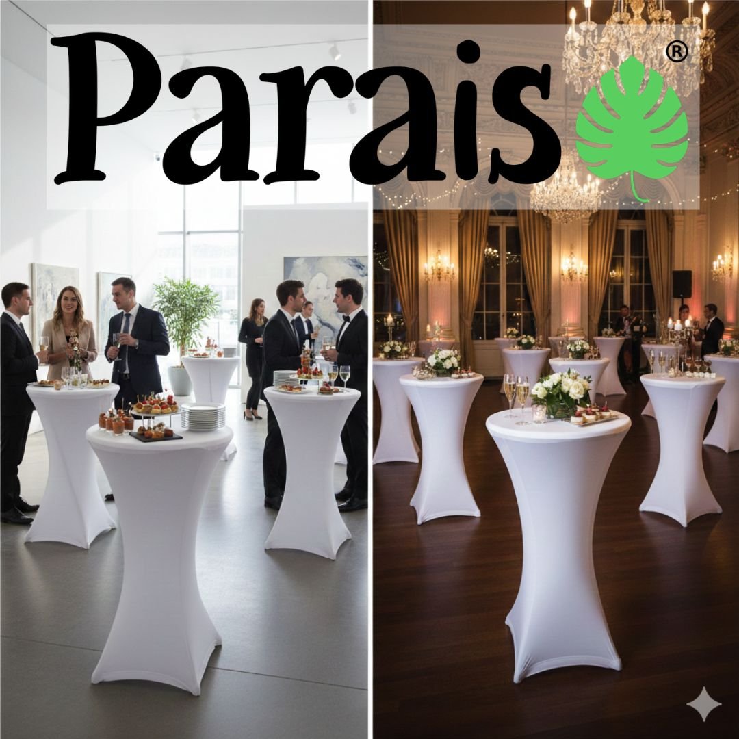 Alquiler Funda Mantel para Mesa Alta 🍸 - Imagen 2