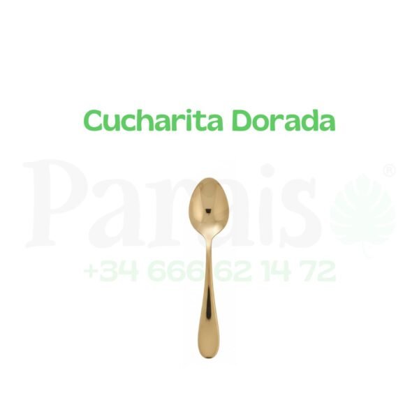 Alquiler Cucharita Postre🍰 Dorada