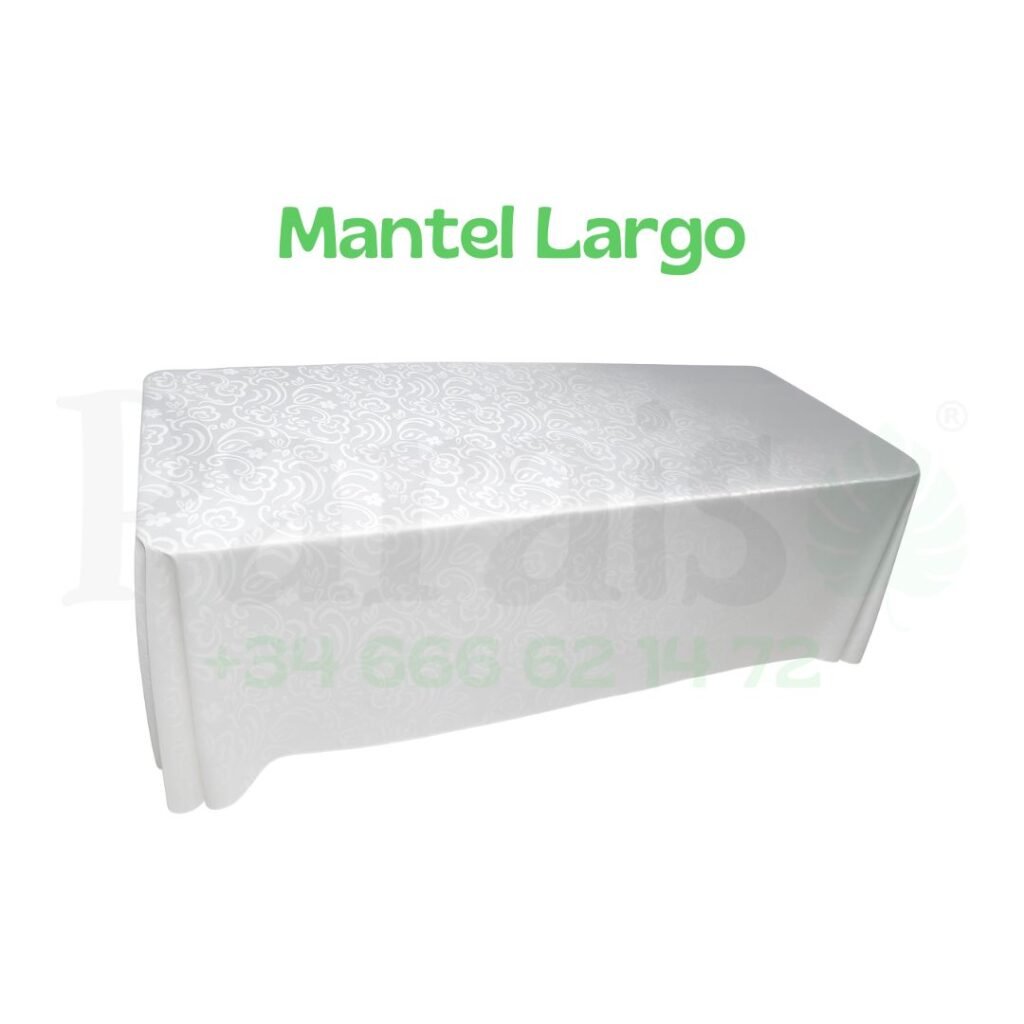 Alquiler de Mantel Largo con Arabescos