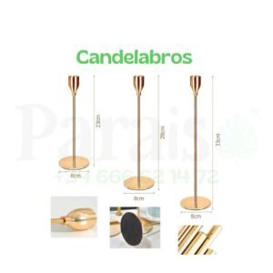 Alquiler Candelabros