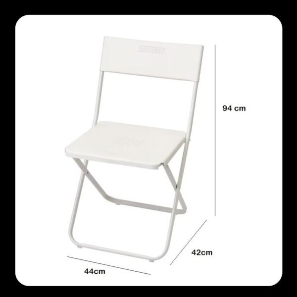 Alquiler Silla Plegable Blanca🪑 - Imagen 3