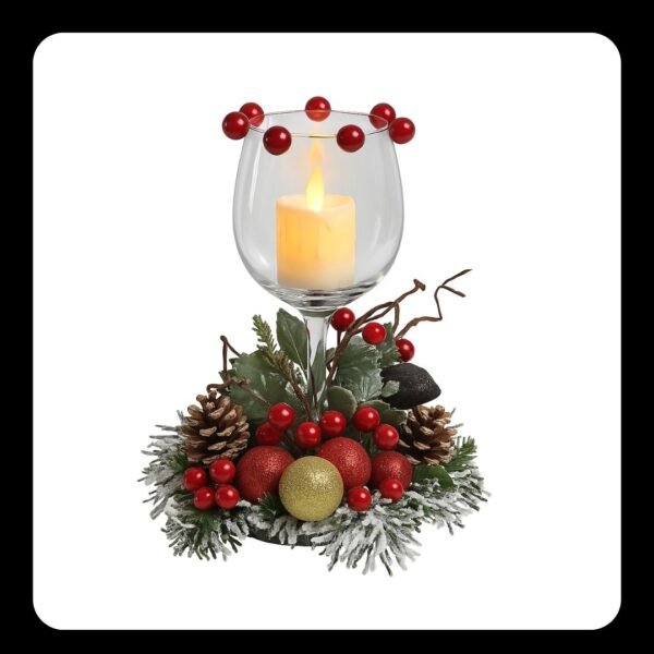 Alquiler pequeño centro de mesa navideño - Imagen 4