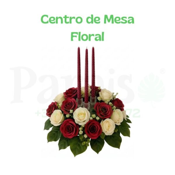 Alquiler Centro de Mesa Corona de Flores
