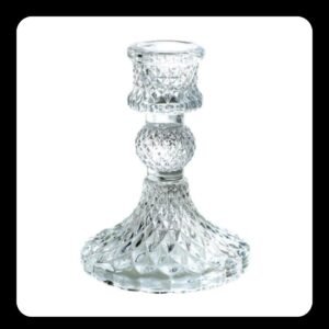 Alquiler Porta vela - Candelabro Cristal