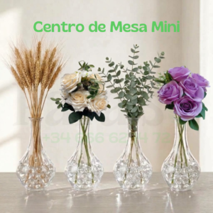 Alquiler Centro de Mesa Mini con Flores