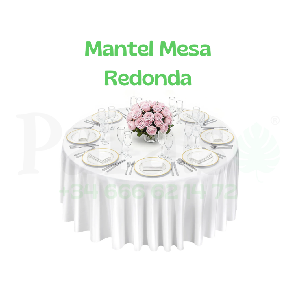 Alquiler de Mantel Redondo